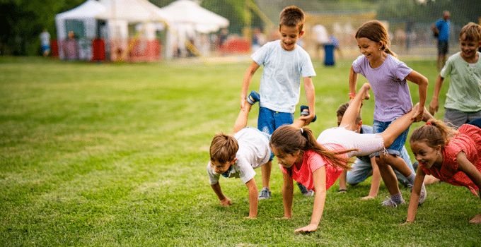 Kinder-Spiele für Geburtstage