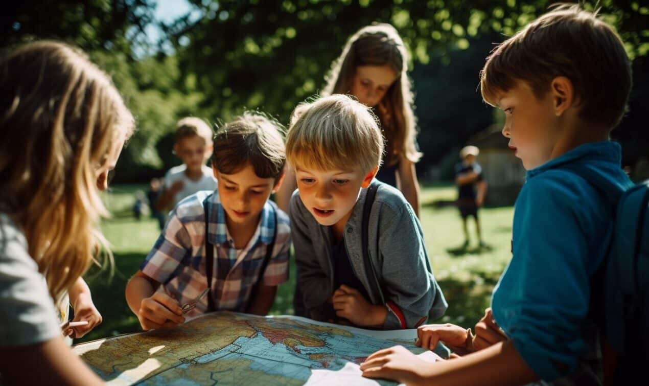 knifflige Schatzsuche für Kindergeburtstag