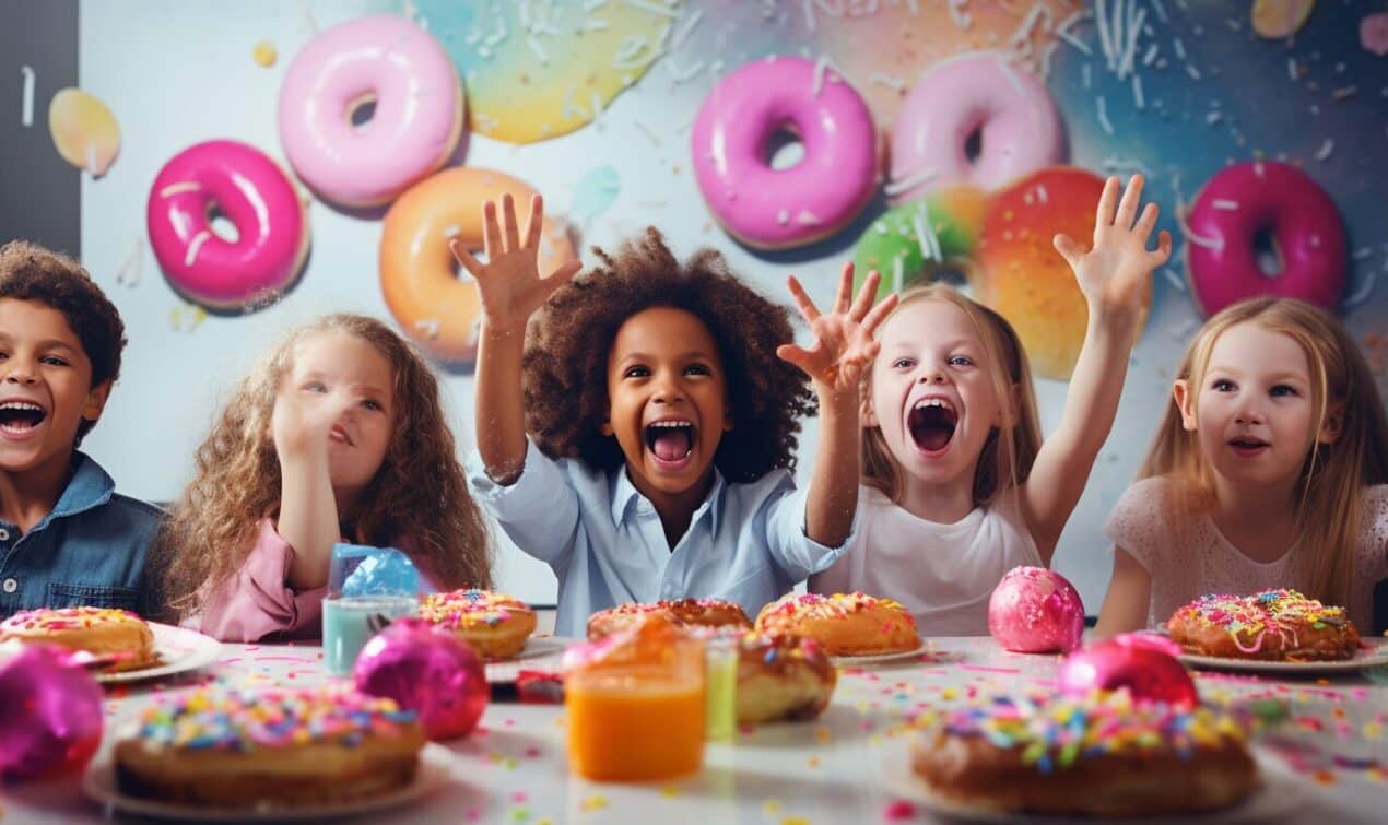 Gesunde Snacks für den Kindergeburtstag